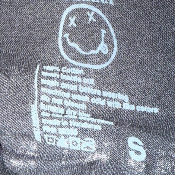 Nirvana Graphic Tee Unplugged In New York Unisex Sz S Short Sleeve 2 Side Grunge - Picture 5 of 5